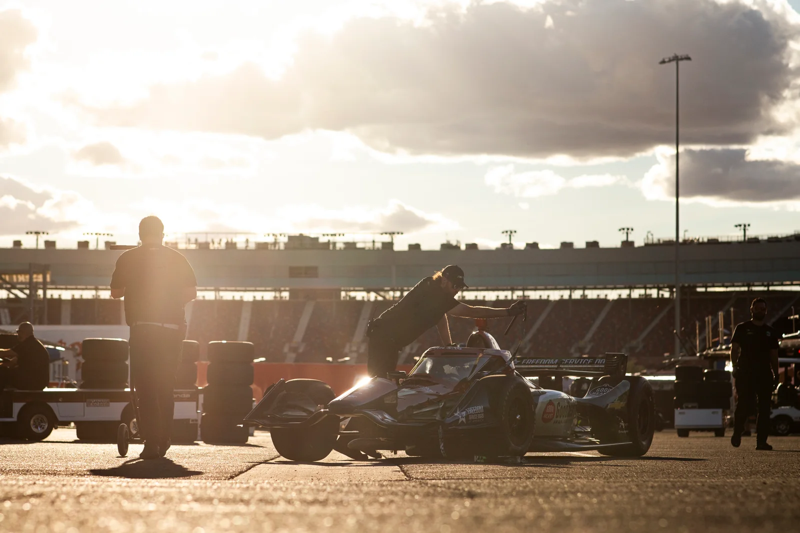 Phoenix Raceway Test