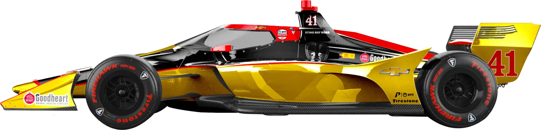 Sting Ray Robb's #41 IndyCar